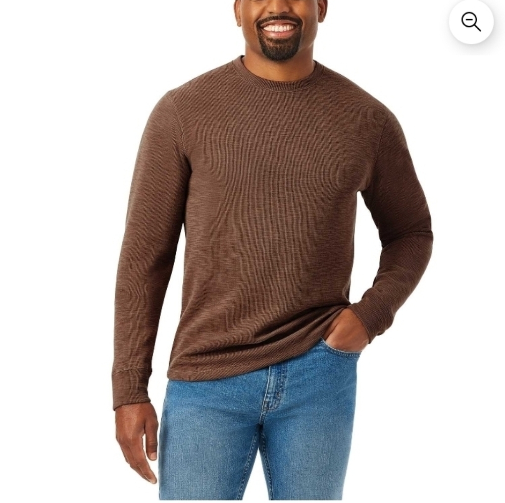Member's Mark Men's Double Knit Crewneck Long Sleeve